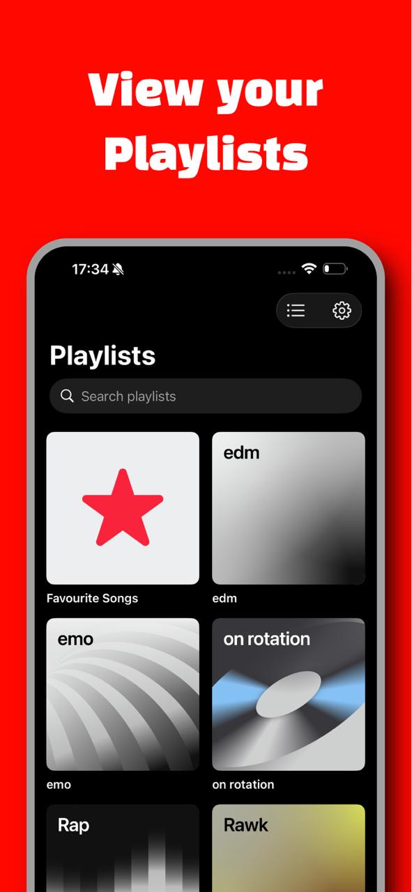 Playlist Mosaic screenshot